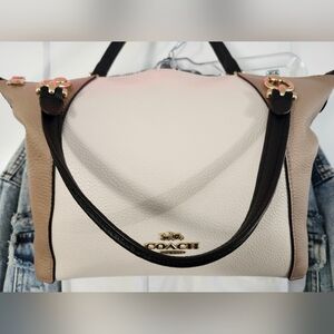 Coach Kacey Satchel Colorblock